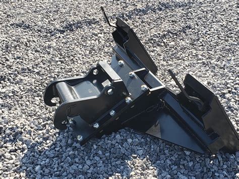 quick attach adapter skid steer